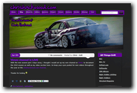 chrishackwood.com - drift site